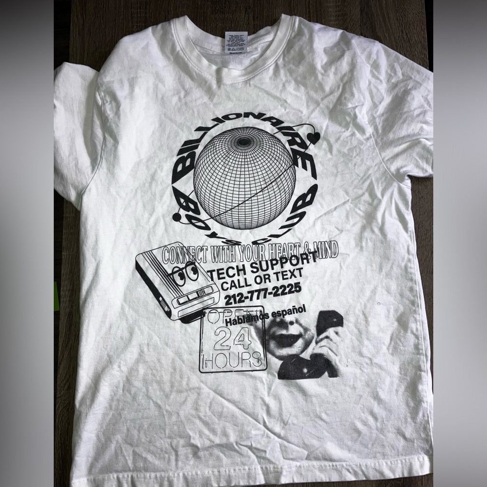 BBC tshirt white/black
